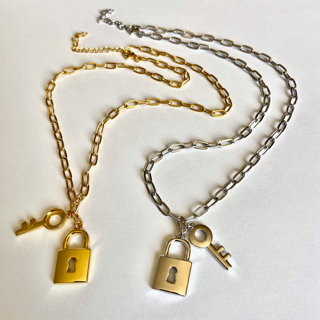 Lock and Key Necklaces