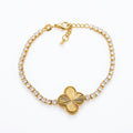 Luxe Clover Tennis Bracelet