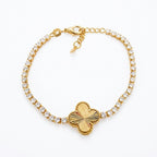 Luxe Clover Tennis Bracelet