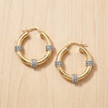 Triple Chained Hoops