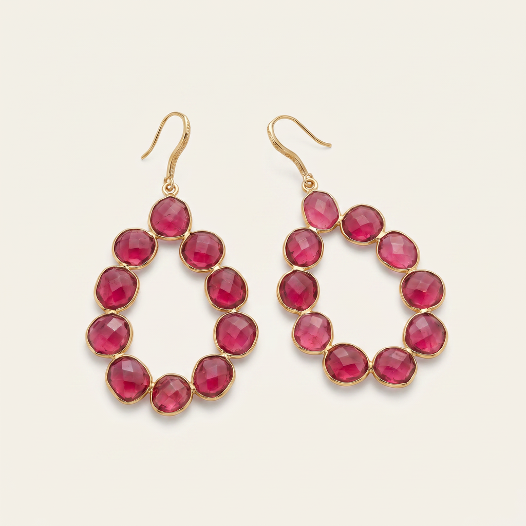 The Collector’s Pink Tourmaline Earrings
