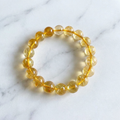 Citrine Sunshine Meditation Bracelet – Genuine Citrine Gemstone