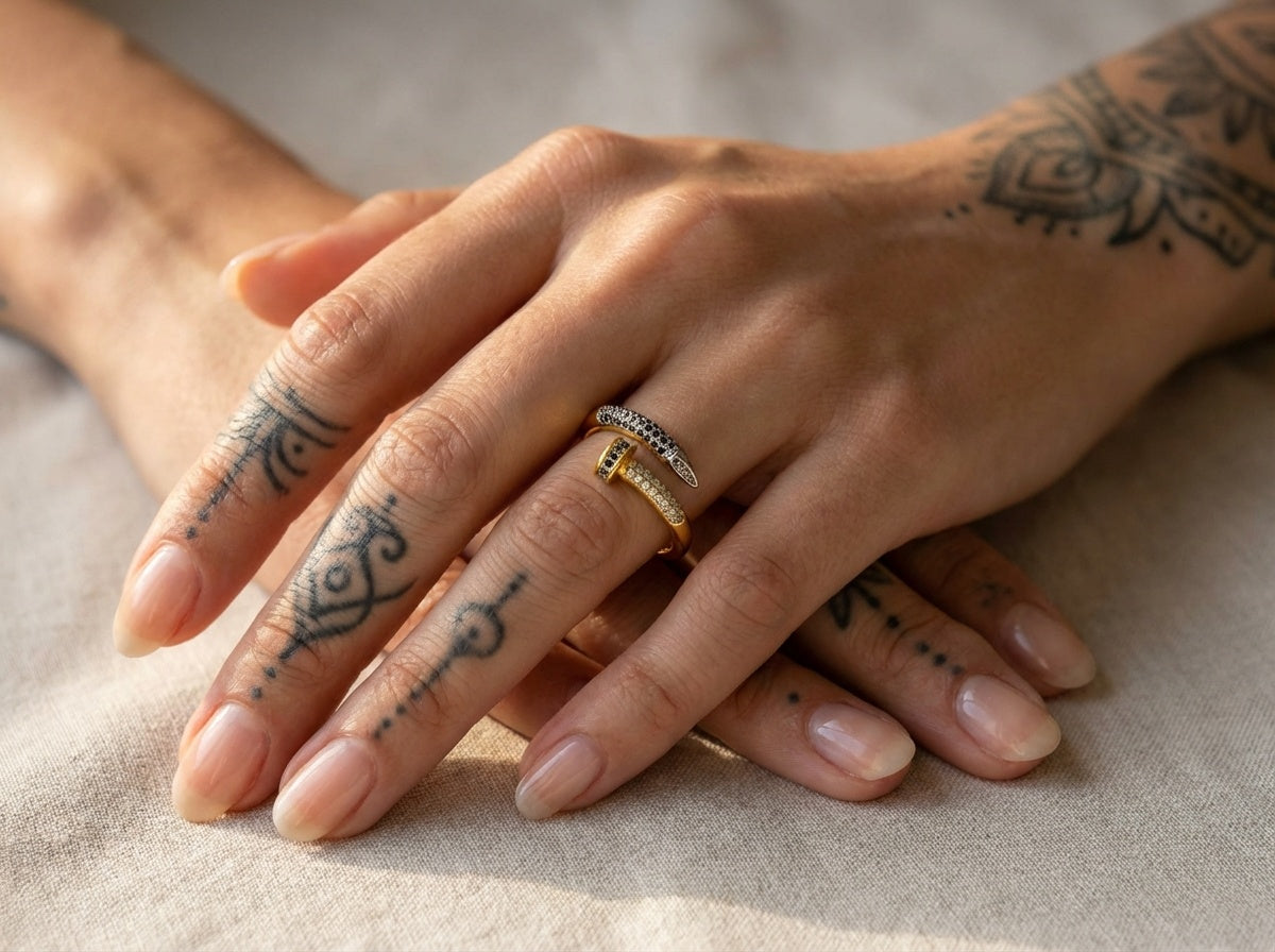 Forged Nail Ring
