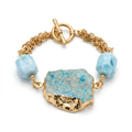 Azure Relic Agate Bracelet