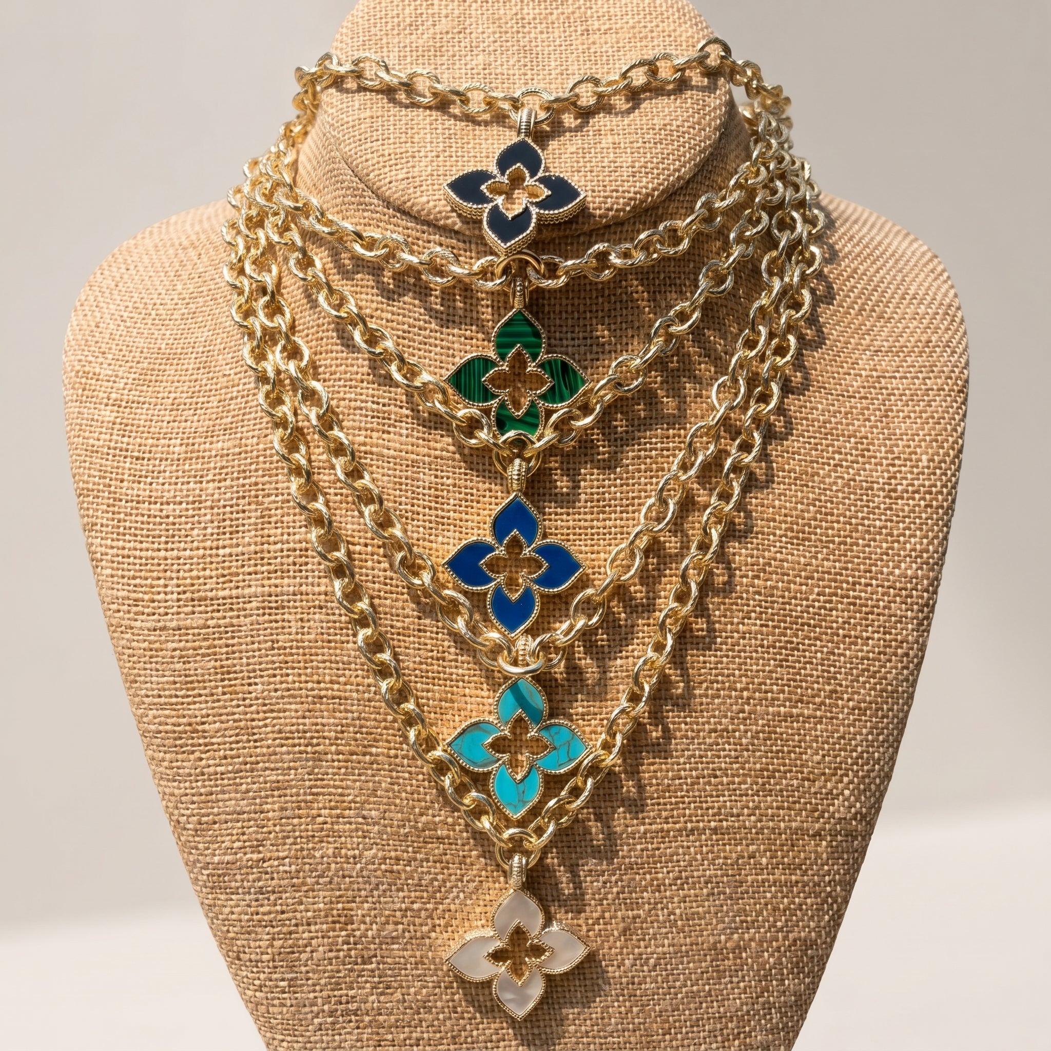 Petals of Light Necklaces