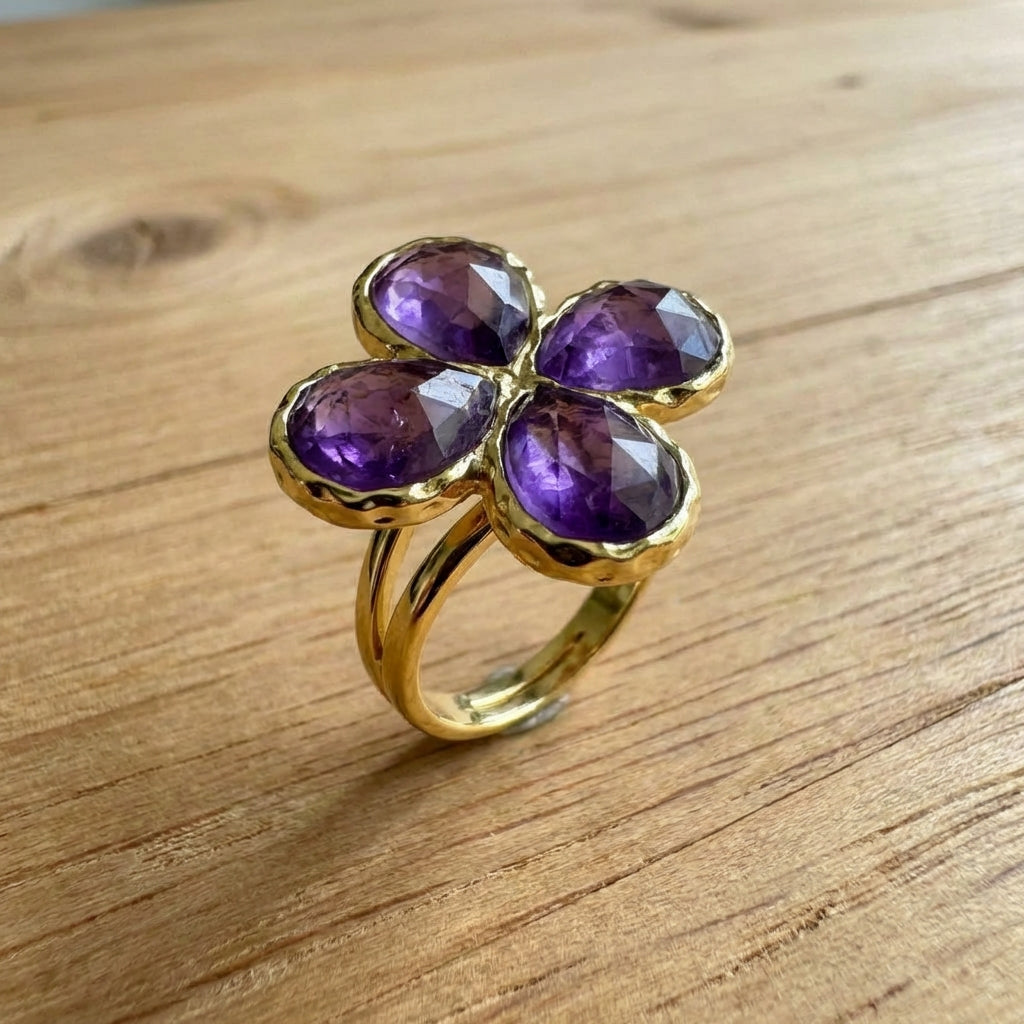 Muse Bloom Adjustable Ring