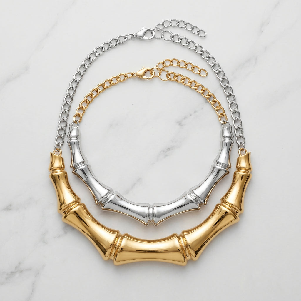Vintage Bamboo Icon Necklace