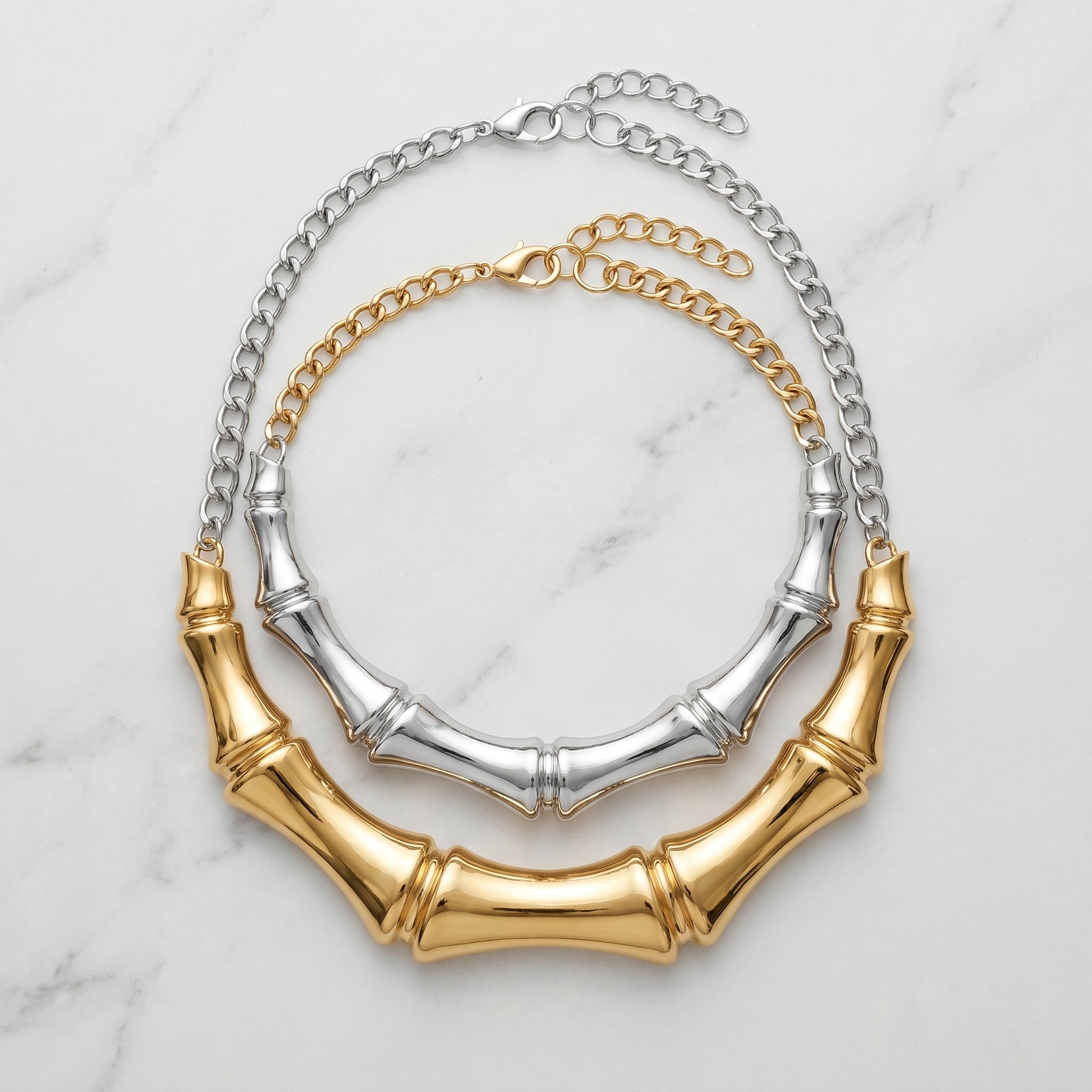 Vintage Bamboo Icon Necklace