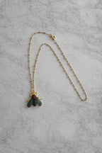 Garden Queen Bee Pendant Necklace