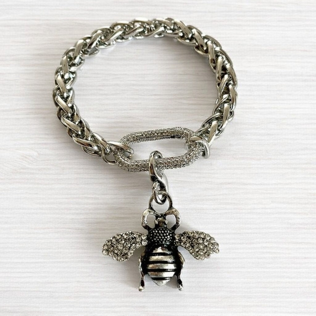 Queen Bee Charm Bracelet