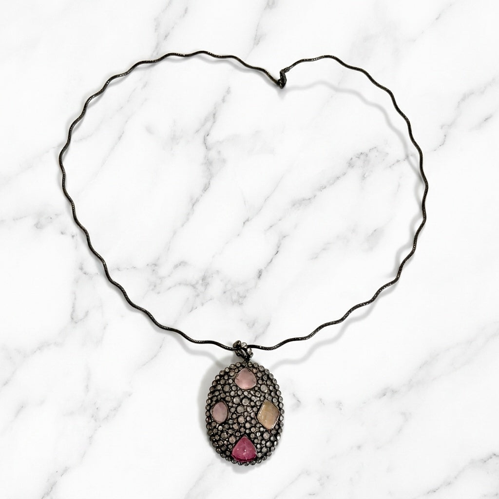 Midnight Mosaic Necklace