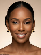 Clover Huggie Hoop Earrings