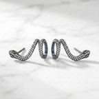 Coil Serpentine Earrings