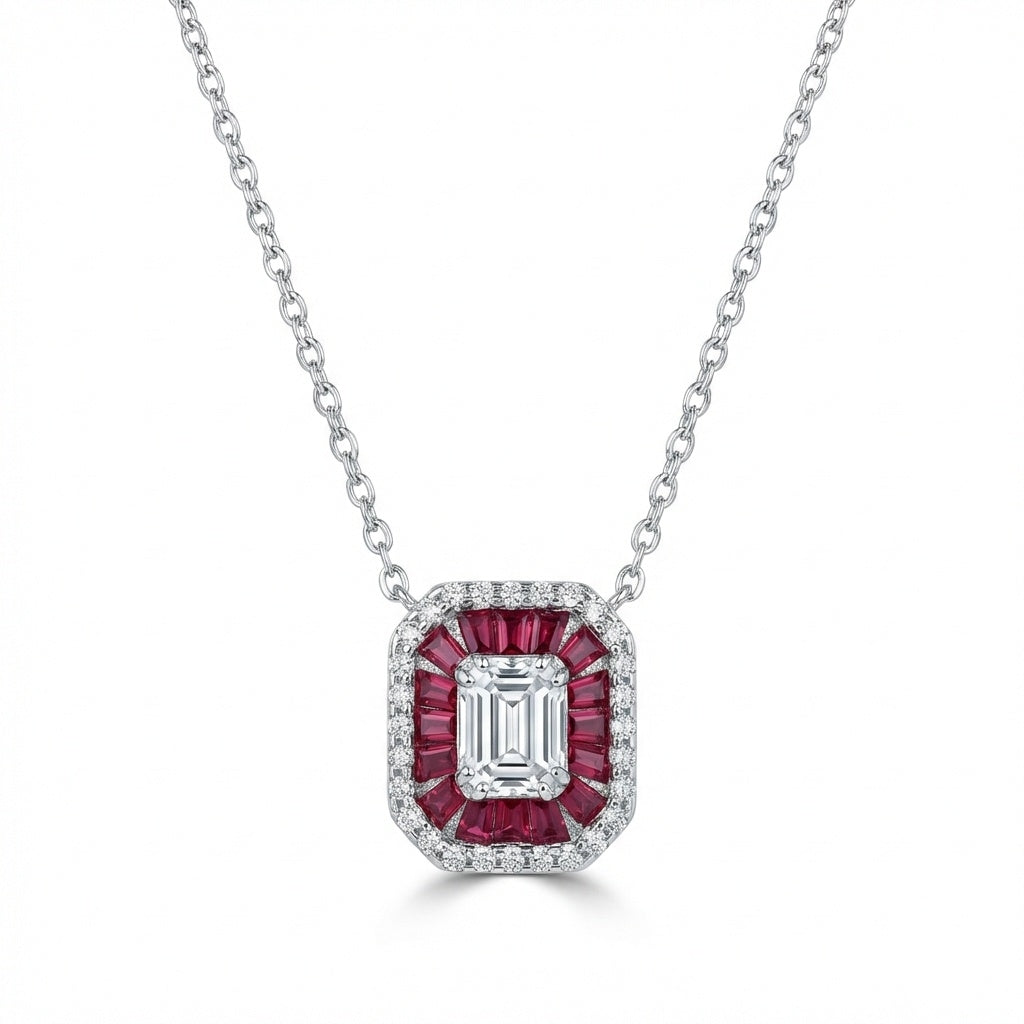 Scarlet O Necklace