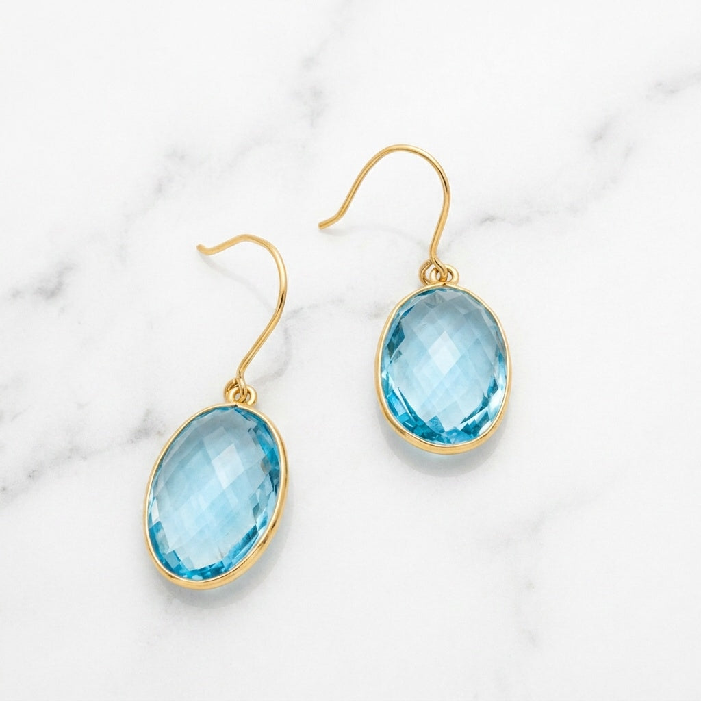 Skylight Topaz Earrings