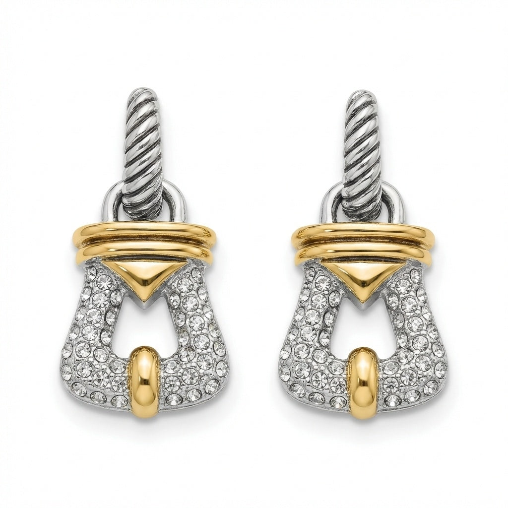 Buckle Post Earrings