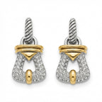 Buckle Post Earrings