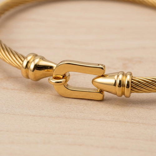 Aurélie Cable Clasp Bracelet