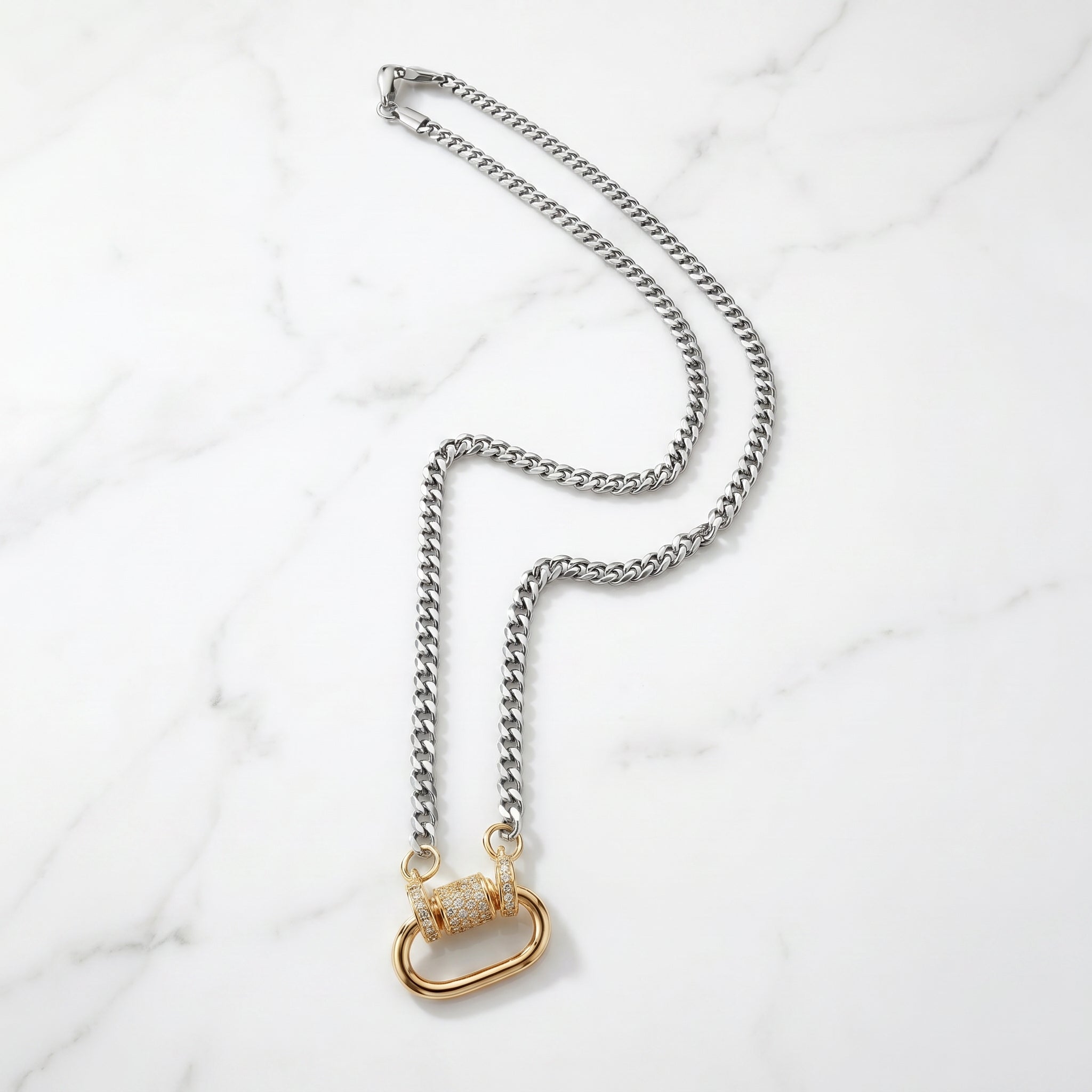 Luxe Lock necklace