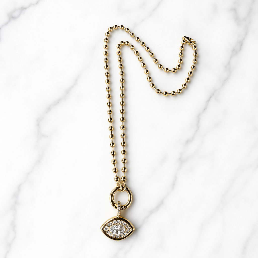 Golden Dewdrop Necklaces