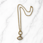 Golden Dewdrop Necklaces