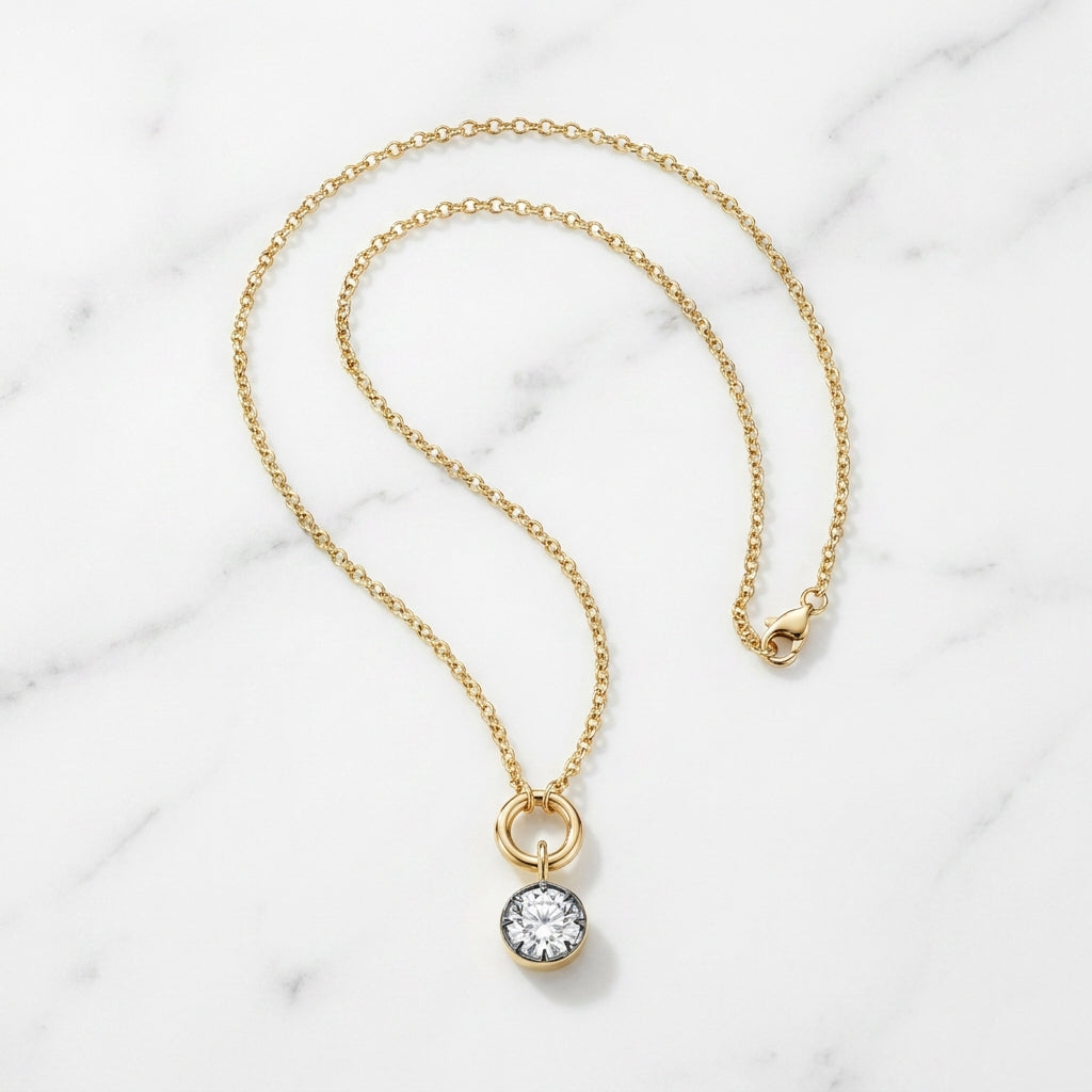 Golden Dewdrop Necklaces
