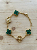 Clover Bloom  Stationed  Bracelets