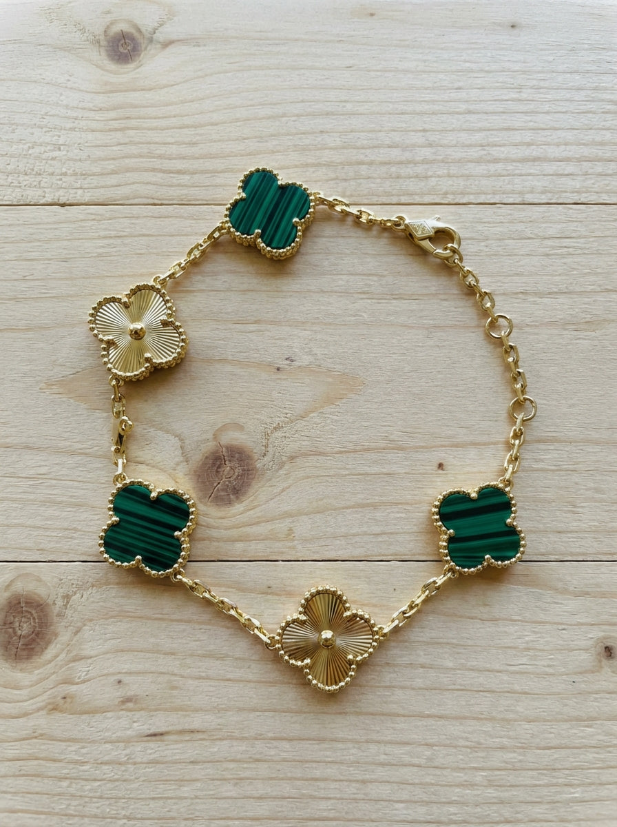 Clover Bloom  Stationed  Bracelets