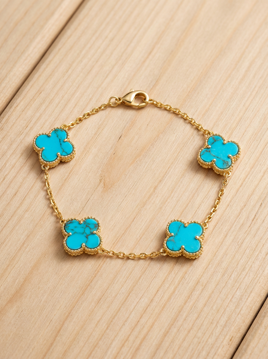 Clover Bloom  Stationed  Bracelets