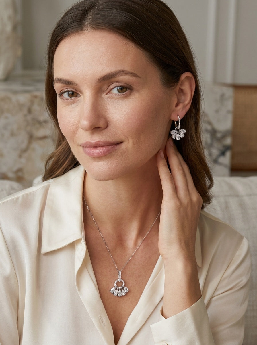 Crystal Drop Earrings