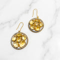 Honey Sunburst Earrings