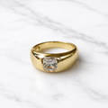 Polished Radiance Ring