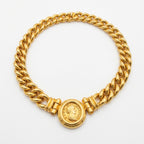 Metropolitan Museum Roman Coin Choker - Vintage Gold