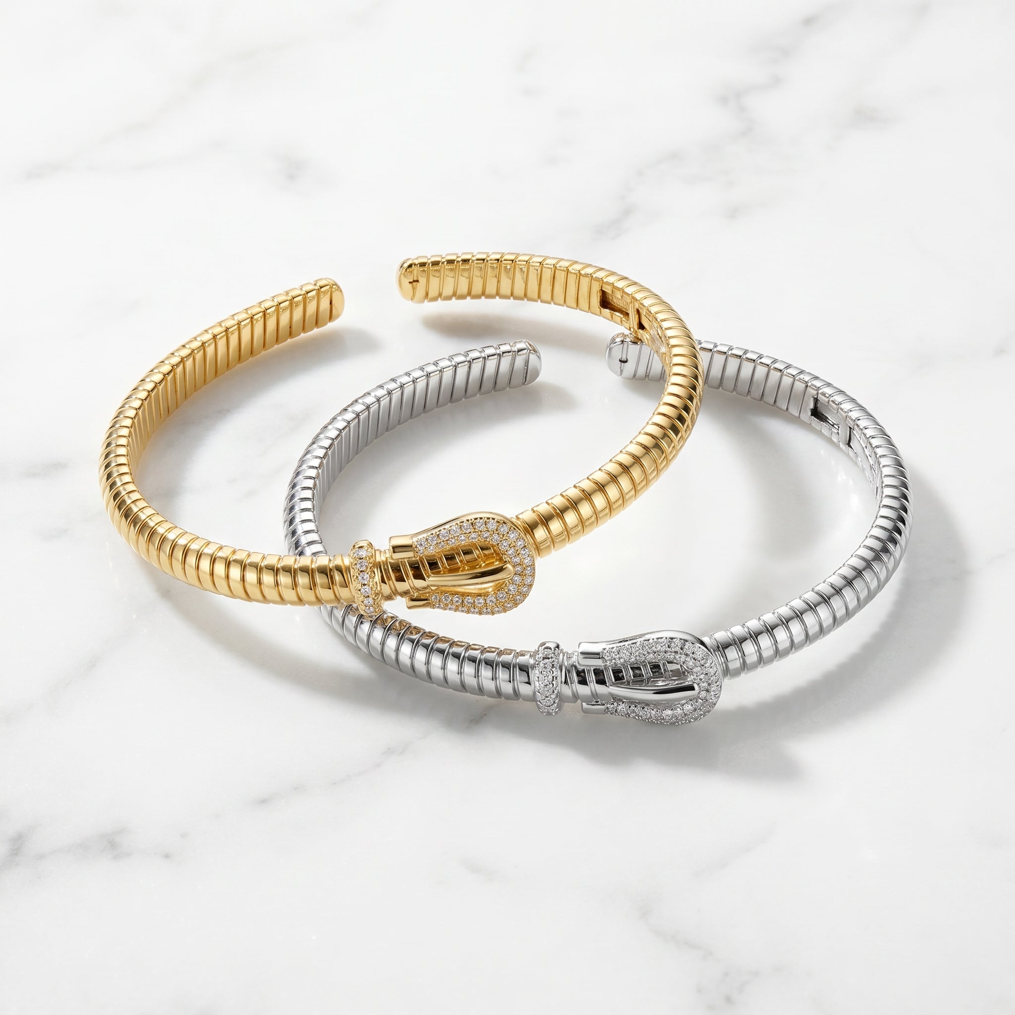 Gilded Buckle Cuff