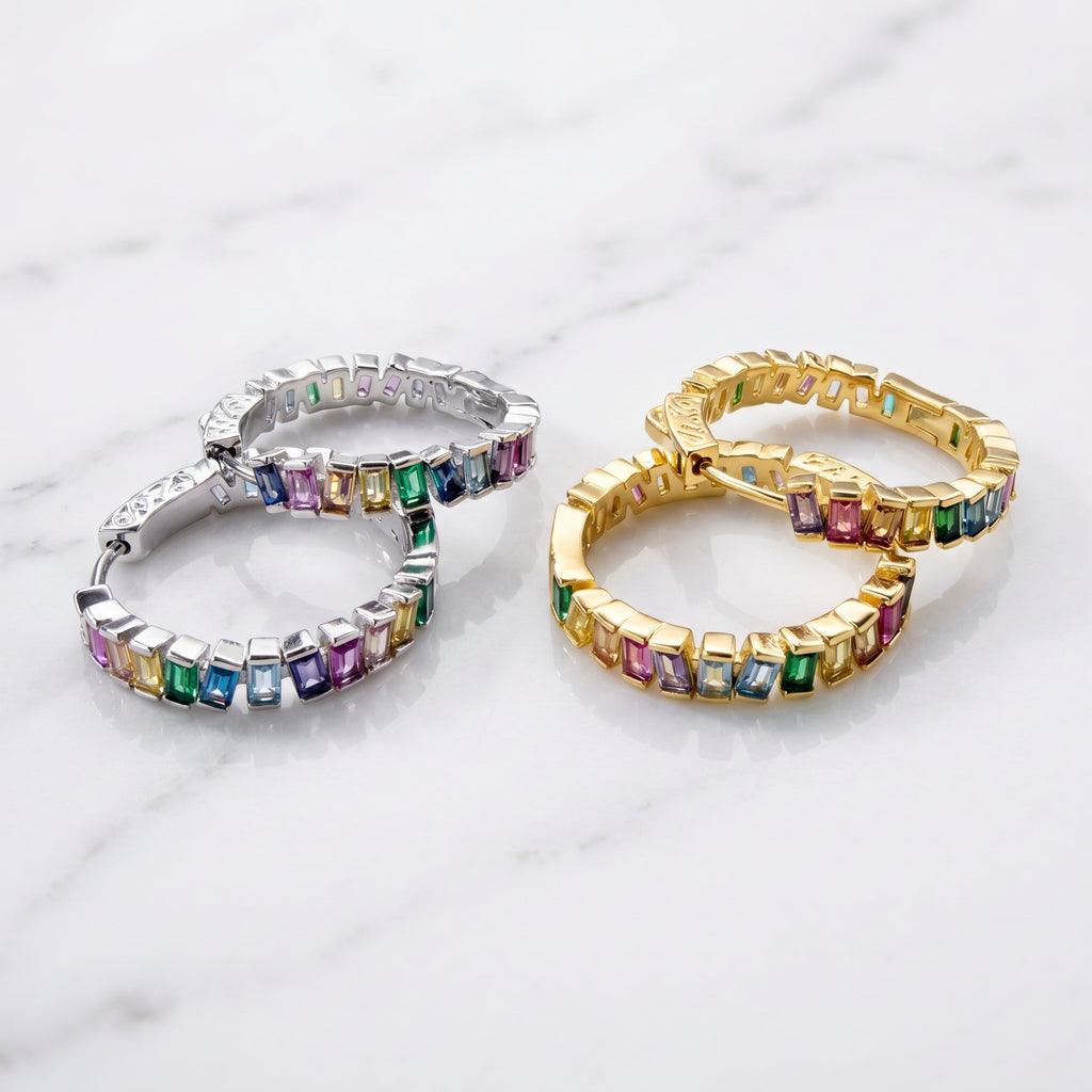 Prism Muse Hoop Earrings