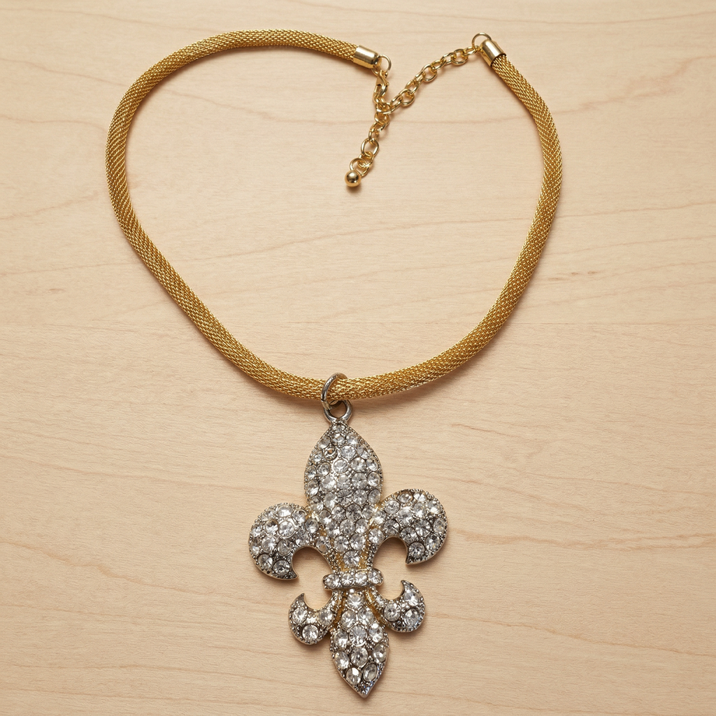 Étoile Fleur Vintage Component Necklace