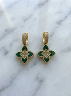 Fleur Quatrefoil Earrings