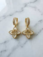 Fleur Quatrefoil Earrings