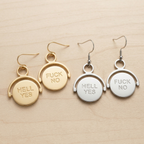 Say It With Attitude Earrings