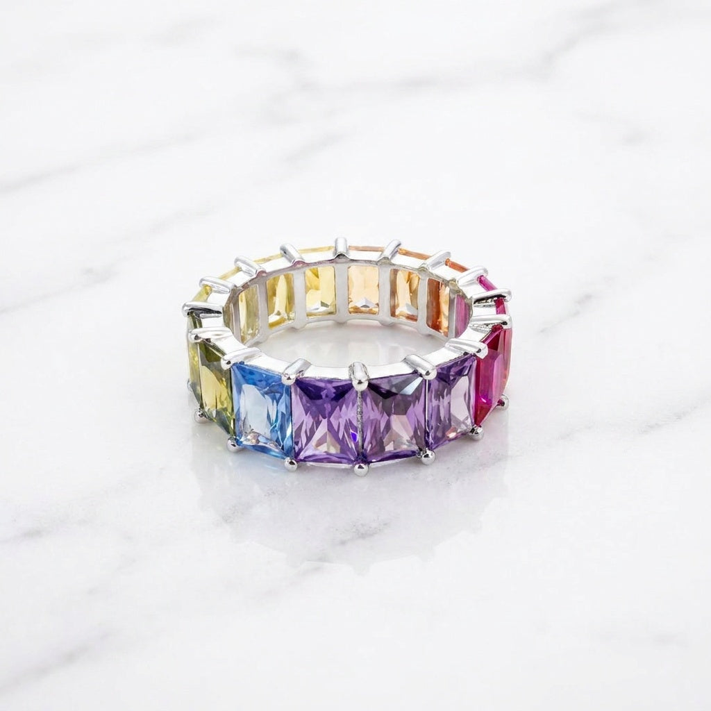 Mosaic Glass Ring