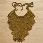Golden Hour Fringe Necklace
