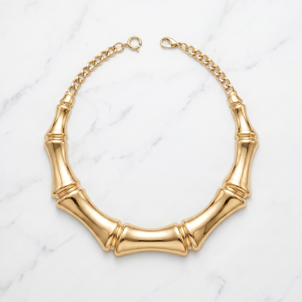 Vintage Bamboo Icon Necklace