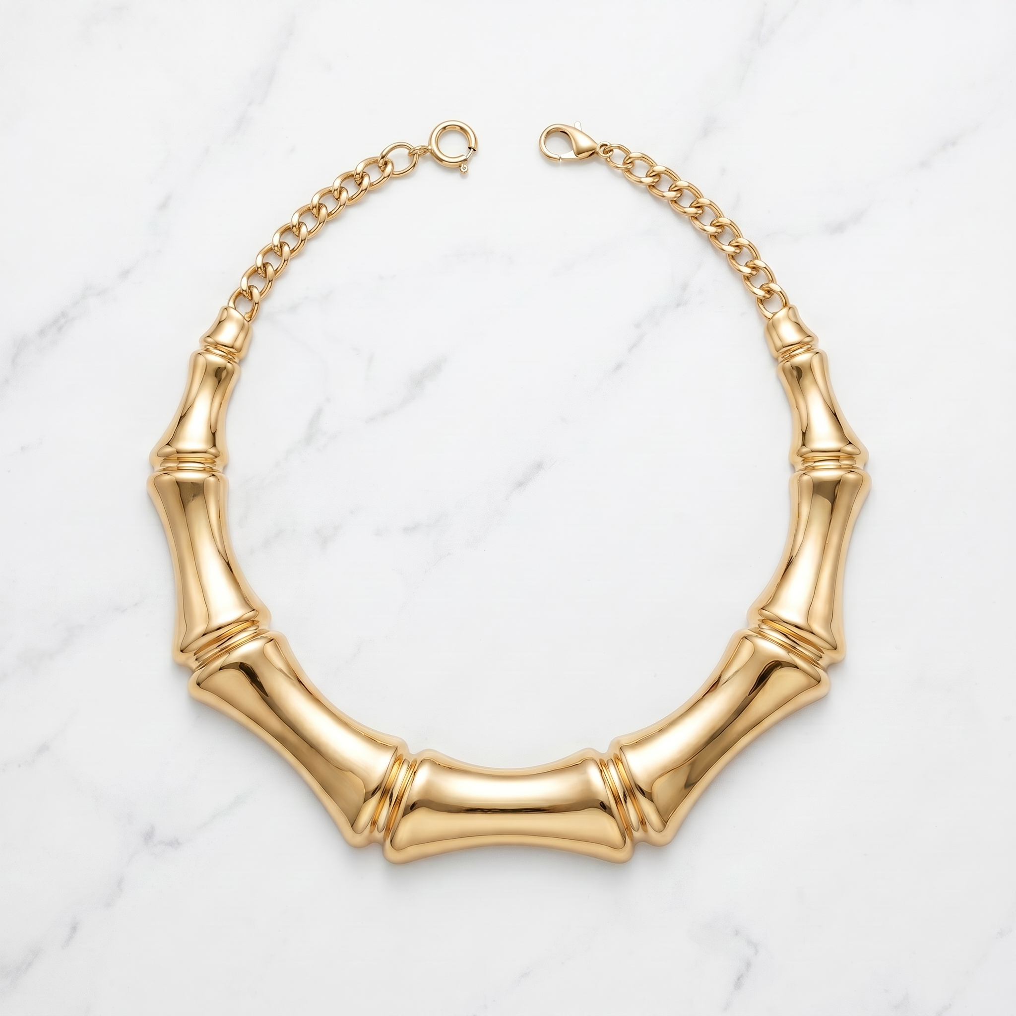 Vintage Bamboo Icon Necklace
