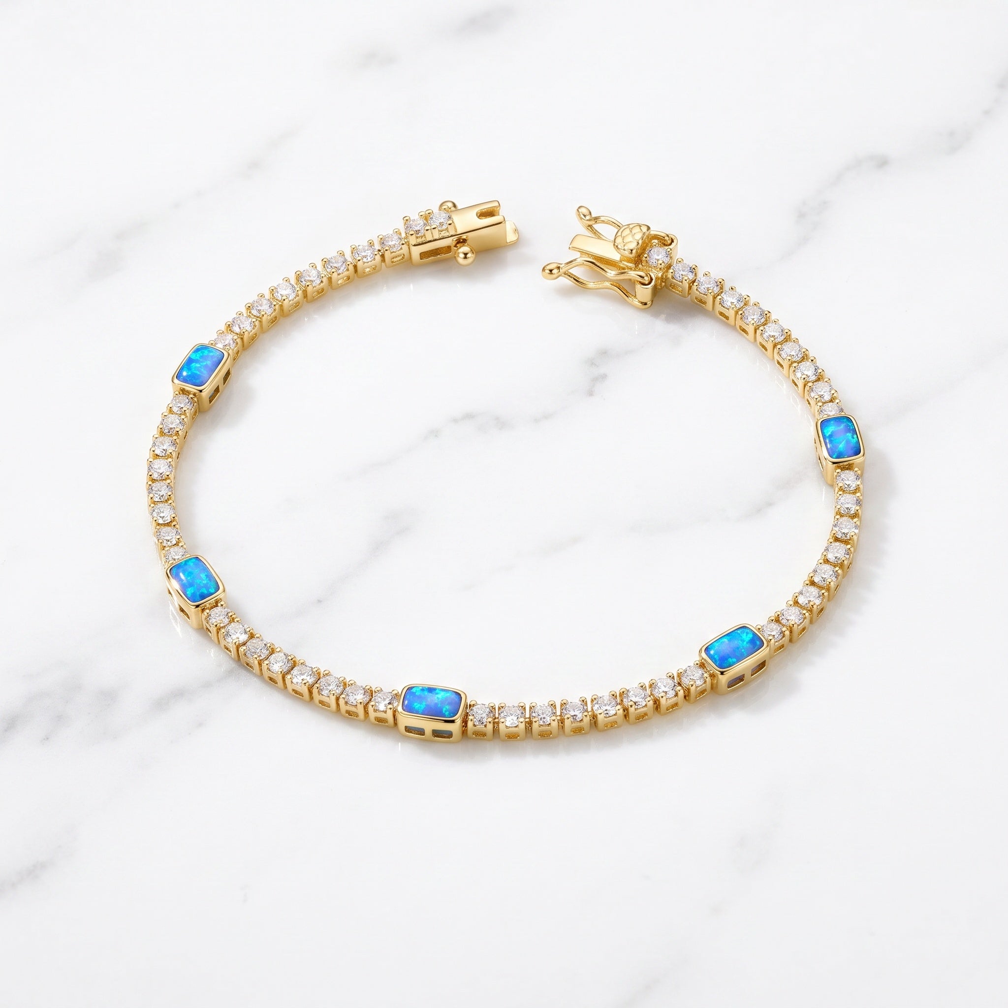 Opaline Radiance Bracelets