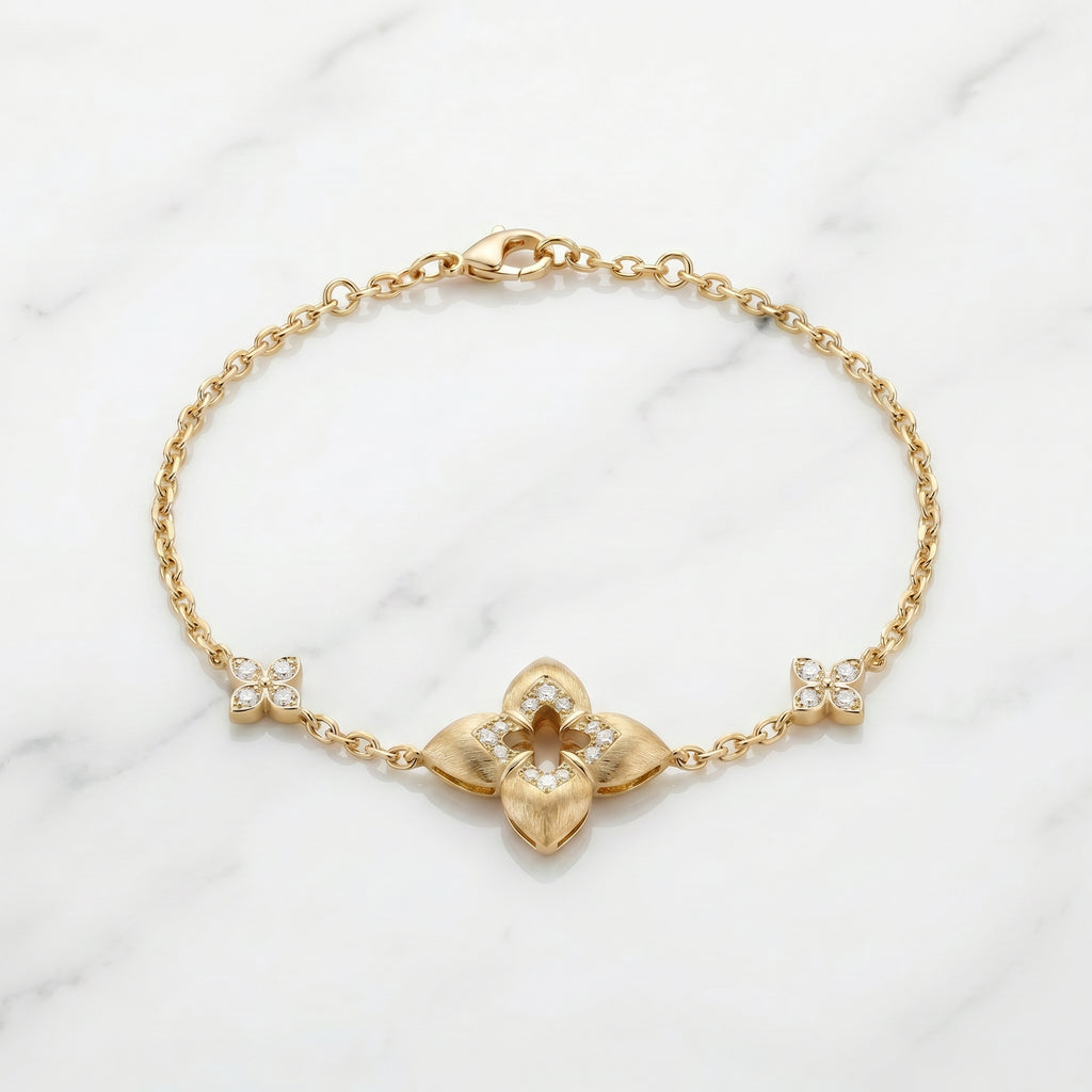 Golden Petal Bracelet