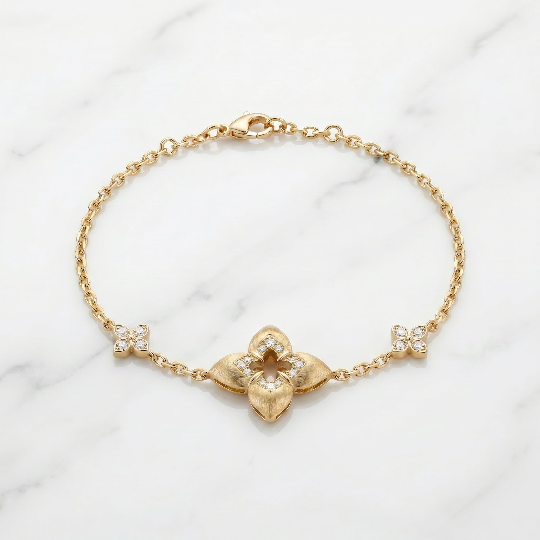 Golden Petal Bracelet