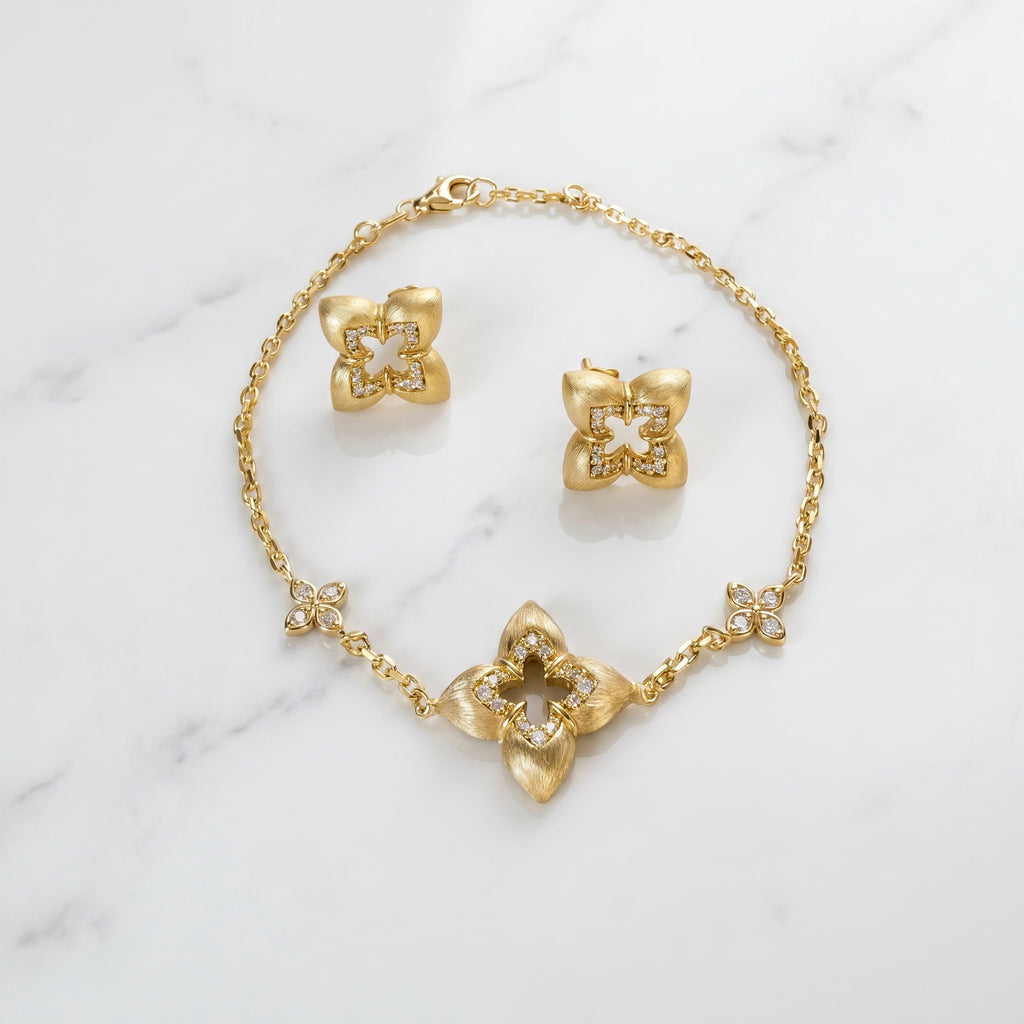 Golden Petal Bracelet
