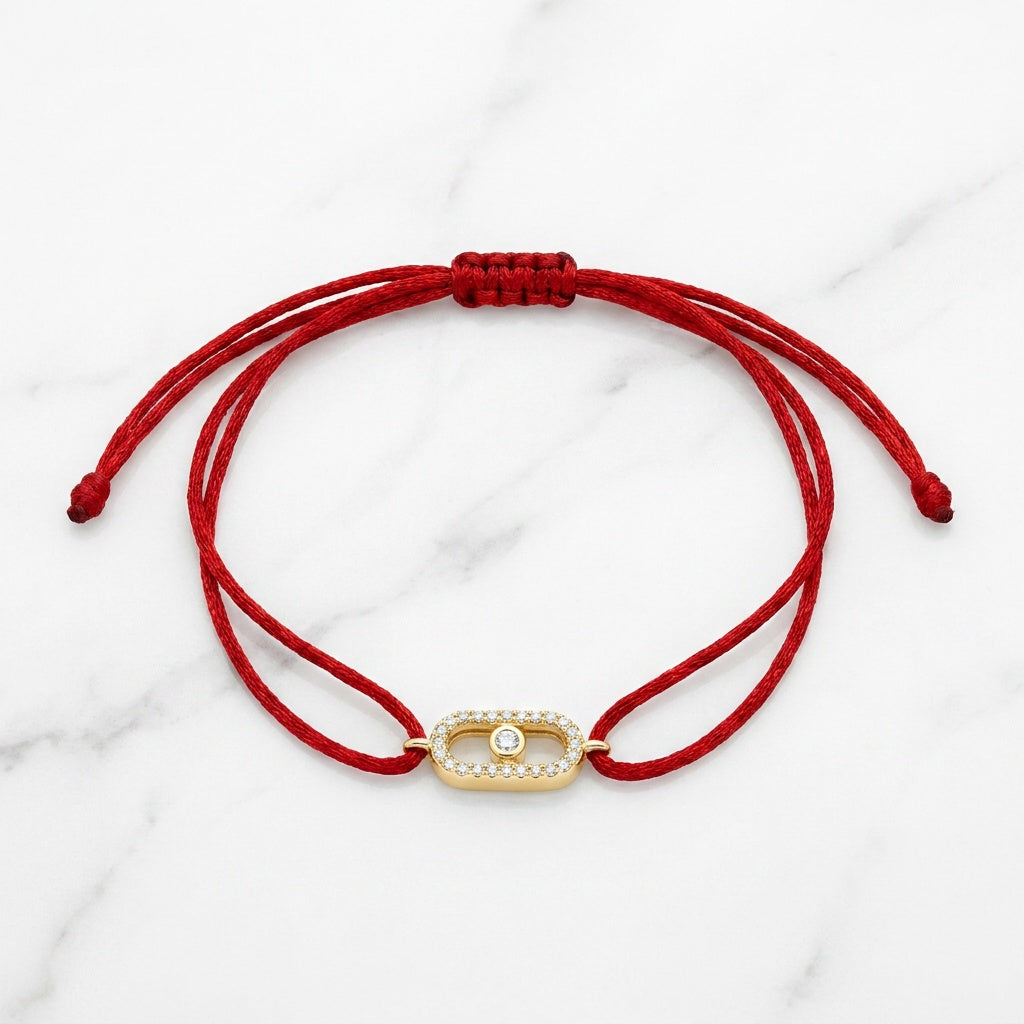 Crimson Halo Bracelet