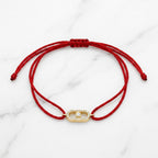 Crimson Halo Bracelet