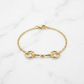 Snaffle Horse Bit Bracelet